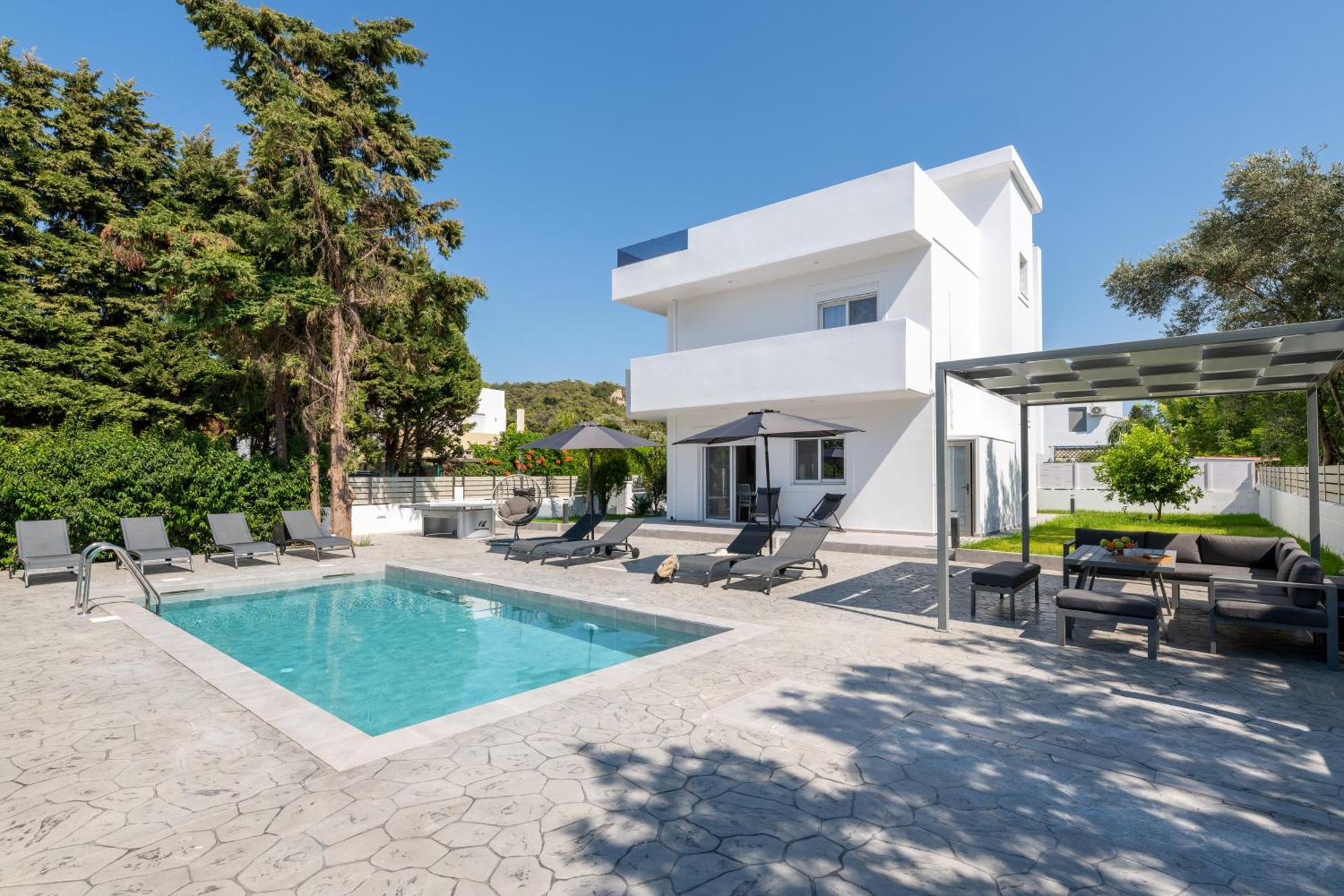 Villa Dana Иксия Екстериор снимка
